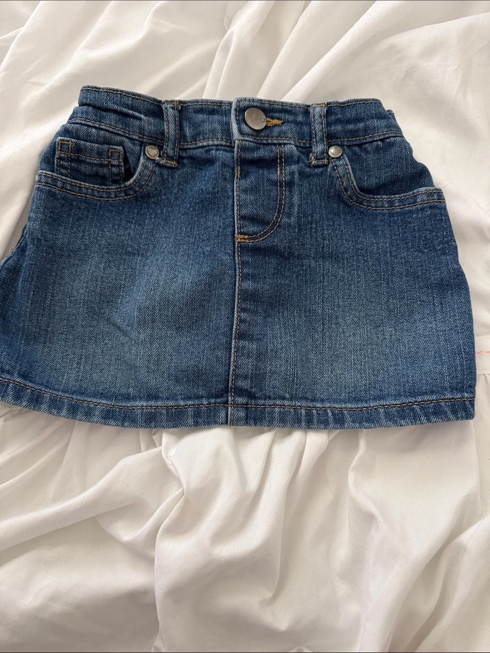 The Children's Place Dark Blue Denim Skort
